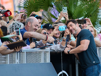 Javier Bardem arrives at the Maria Cristina Hotel during the 72nd San Sebastian International Film Festival in San Sebastian, Spain, on Sept...