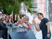 Javier Bardem arrives at the Maria Cristina Hotel during the 72nd San Sebastian International Film Festival in San Sebastian, Spain, on Sept...