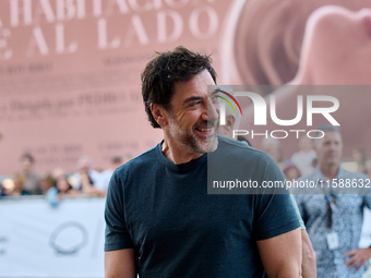 Javier Bardem arrives at the Maria Cristina Hotel during the 72nd San Sebastian International Film Festival in San Sebastian, Spain, on Sept...