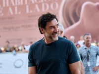 Javier Bardem arrives at the Maria Cristina Hotel during the 72nd San Sebastian International Film Festival in San Sebastian, Spain, on Sept...