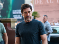 Javier Bardem arrives at the Maria Cristina Hotel during the 72nd San Sebastian International Film Festival in San Sebastian, Spain, on Sept...