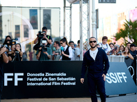 Antonio Alvarez, C Tangana, arrives at the Maria Cristina Hotel during the 72nd San Sebastian International Film Festival in San Sebastian,...