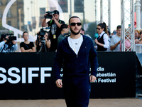 Antonio Alvarez, C Tangana, arrives at the Maria Cristina Hotel during the 72nd San Sebastian International Film Festival in San Sebastian,...