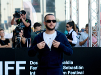 Antonio Alvarez, C Tangana, arrives at the Maria Cristina Hotel during the 72nd San Sebastian International Film Festival in San Sebastian,...