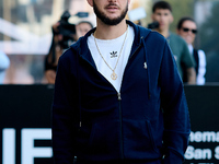 Antonio Alvarez, C Tangana, arrives at the Maria Cristina Hotel during the 72nd San Sebastian International Film Festival in San Sebastian,...