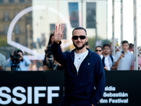 Antonio Alvarez, C Tangana, arrives at the Maria Cristina Hotel during the 72nd San Sebastian International Film Festival in San Sebastian,...