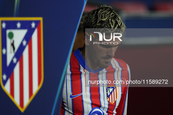 Rodrigo de Paul central midfield of Atletico de Madrid and Argentina  prior the UEFA Champions League 2024/25 League Phase MD1 match between...