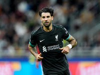 Dominik Szoboszlai of Liverpool FC looks on during the UEFA Champions League 2024/25 League Phase MD1 match between AC Milan and Liverpool F...