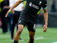 Trent Alexander-Arnold of Liverpool FC during the UEFA Champions League 2024/25 League Phase MD1 match between AC Milan and Liverpool FC at...