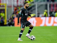 Mohamed Salah of Liverpool FC during the UEFA Champions League 2024/25 League Phase MD1 match between AC Milan and Liverpool FC at Stadio Sa...