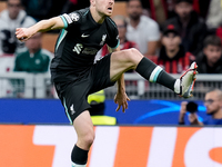 Diogo Jota of Liverpool FC controls the ball during the UEFA Champions League 2024/25 League Phase MD1 match between AC Milan and Liverpool...