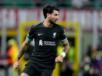 Dominik Szoboszlai of Liverpool FC looks on during the UEFA Champions League 2024/25 League Phase MD1 match between AC Milan and Liverpool F...