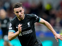 Diogo Jota of Liverpool FC during the UEFA Champions League 2024/25 League Phase MD1 match between AC Milan and Liverpool FC at Stadio San S...