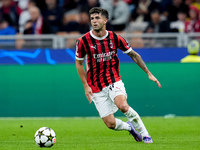 Christian Pulisic of AC Milan during the UEFA Champions League 2024/25 League Phase MD1 match between AC Milan and Liverpool FC at Stadio Sa...