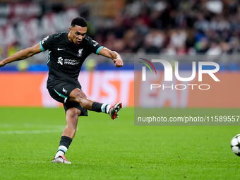 Trent Alexander-Arnold of Liverpool FC during the UEFA Champions League 2024/25 League Phase MD1 match between AC Milan and Liverpool FC at...