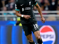 Cody Gakpo of Liverpool FC during the UEFA Champions League 2024/25 League Phase MD1 match between AC Milan and Liverpool FC at Stadio San S...