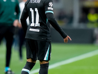 Mohamed Salah of Liverpool FC during the UEFA Champions League 2024/25 League Phase MD1 match between AC Milan and Liverpool FC at Stadio Sa...