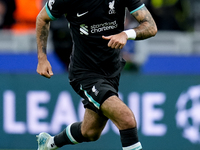 Dominik Szoboszlai of Liverpool FC during the UEFA Champions League 2024/25 League Phase MD1 match between AC Milan and Liverpool FC at Stad...