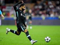 Mohamed Salah of Liverpool FC during the UEFA Champions League 2024/25 League Phase MD1 match between AC Milan and Liverpool FC at Stadio Sa...