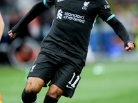 Mohamed Salah of Liverpool FC during the UEFA Champions League 2024/25 League Phase MD1 match between AC Milan and Liverpool FC at Stadio Sa...