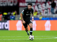 Dominik Szoboszlai of Liverpool FC during the UEFA Champions League 2024/25 League Phase MD1 match between AC Milan and Liverpool FC at Stad...