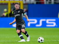 Alexis Mac Allister of Liverpool FC during the UEFA Champions League 2024/25 League Phase MD1 match between AC Milan and Liverpool FC at Sta...