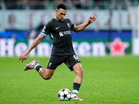 Trent Alexander-Arnold of Liverpool FC during the UEFA Champions League 2024/25 League Phase MD1 match between AC Milan and Liverpool FC at...