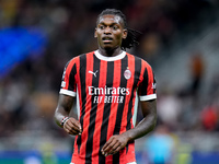 Rafael Leao of AC Milan looks on during the UEFA Champions League 2024/25 League Phase MD1 match between AC Milan and Liverpool FC at Stadio...