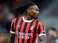 Rafael Leao of AC Milan looks on during the UEFA Champions League 2024/25 League Phase MD1 match between AC Milan and Liverpool FC at Stadio...