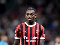 Rafael Leao of AC Milan looks on during the UEFA Champions League 2024/25 League Phase MD1 match between AC Milan and Liverpool FC at Stadio...