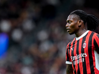 Rafael Leao of AC Milan looks on during the UEFA Champions League 2024/25 League Phase MD1 match between AC Milan and Liverpool FC at Stadio...