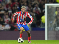 Rodrigo de Paul central midfield of Atletico de Madrid and Argentina in action during the UEFA Champions League 2024/25 League Phase MD1 mat...