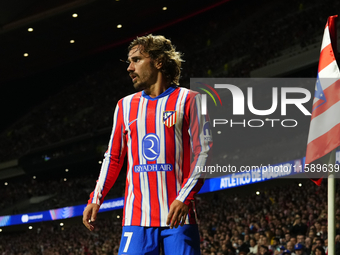 Antoine Griezmann second striker of Atletico de Madrid and France during the UEFA Champions League 2024/25 League Phase MD1 match between At...