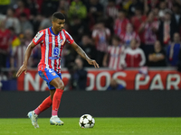 Reinildo Mandava left-back of Atletico de Madrid and Mozambique during the UEFA Champions League 2024/25 League Phase MD1 match between Atle...