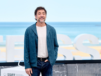 Javier Bardem attends the photocall for the Donostia Awards during the 72nd San Sebastian International Film Festival in San Sebastian, Spai...