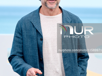 Javier Bardem attends the photocall for the Donostia Awards during the 72nd San Sebastian International Film Festival in San Sebastian, Spai...