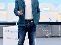 Javier Bardem attends the photocall for the Donostia Awards during the 72nd San Sebastian International Film Festival in San Sebastian, Spai...