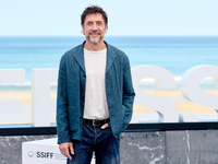 Javier Bardem attends the photocall for the Donostia Awards during the 72nd San Sebastian International Film Festival in San Sebastian, Spai...