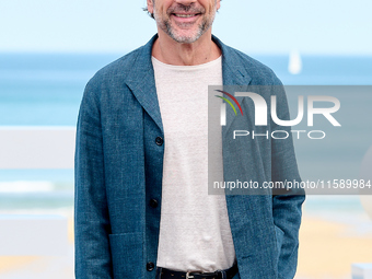 Javier Bardem attends the photocall for the Donostia Awards during the 72nd San Sebastian International Film Festival in San Sebastian, Spai...