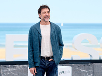 Javier Bardem attends the photocall for the Donostia Awards during the 72nd San Sebastian International Film Festival in San Sebastian, Spai...