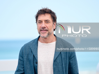 Javier Bardem attends the photocall for the Donostia Awards during the 72nd San Sebastian International Film Festival in San Sebastian, Spai...