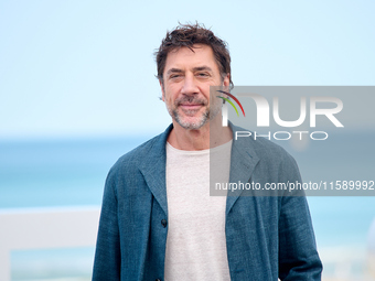 Javier Bardem attends the photocall for the Donostia Awards during the 72nd San Sebastian International Film Festival in San Sebastian, Spai...