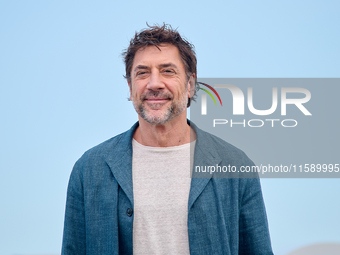 Javier Bardem attends the photocall for the Donostia Awards during the 72nd San Sebastian International Film Festival in San Sebastian, Spai...