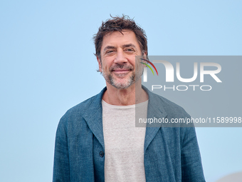 Javier Bardem attends the photocall for the Donostia Awards during the 72nd San Sebastian International Film Festival in San Sebastian, Spai...