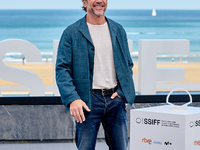 Javier Bardem attends the photocall for the Donostia Awards during the 72nd San Sebastian International Film Festival in San Sebastian, Spai...