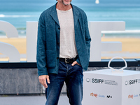 Javier Bardem attends the photocall for the Donostia Awards during the 72nd San Sebastian International Film Festival in San Sebastian, Spai...