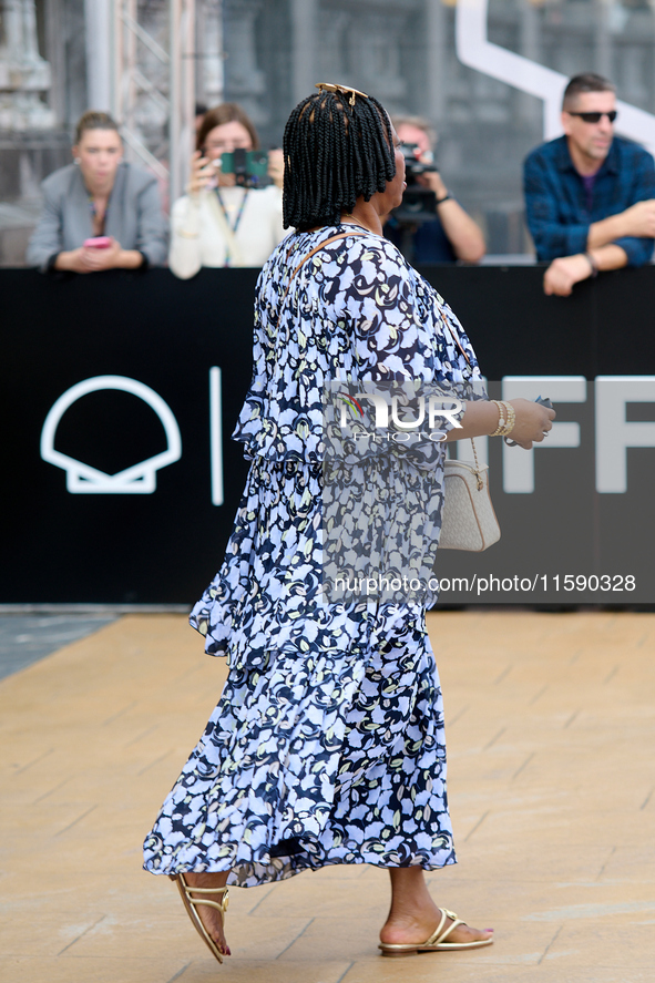 Patricia Morales and Maria Arthuer are at the Maria Cristina Hotel during the 72nd San Sebastian International Film Festival in San Sebastia...