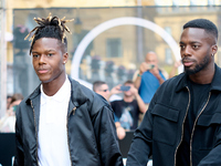 Nico Williams and Inaki Williams are at the Maria Cristina Hotel during the 72nd San Sebastian International Film Festival in San Sebastian,...