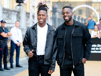 Nico Williams and Inaki Williams are at the Maria Cristina Hotel during the 72nd San Sebastian International Film Festival in San Sebastian,...