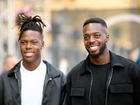 Nico Williams and Inaki Williams are at the Maria Cristina Hotel during the 72nd San Sebastian International Film Festival in San Sebastian,...